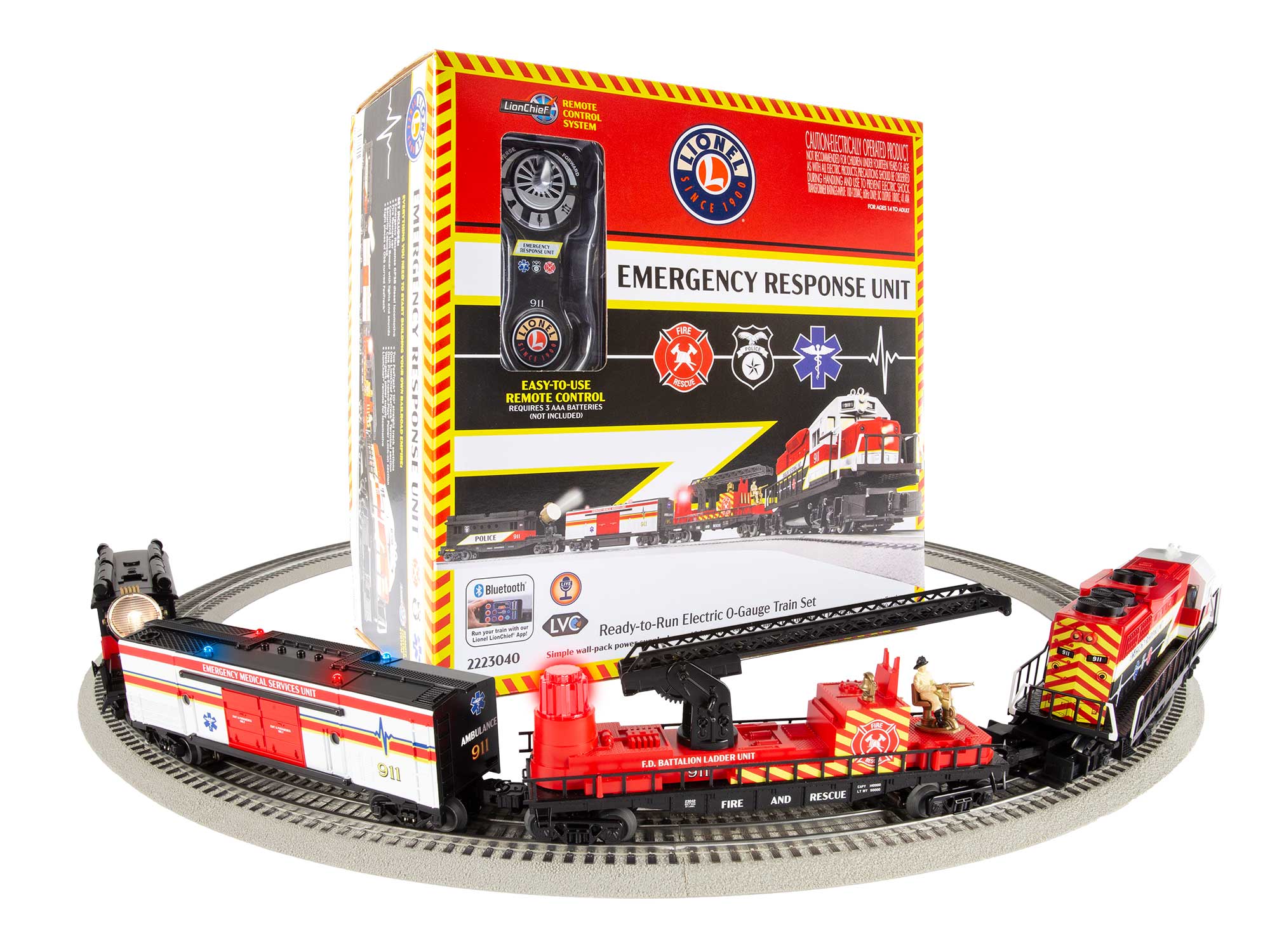 First responder cheap train set